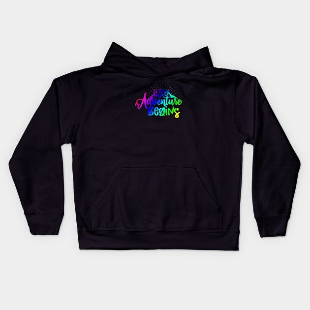 Adventure Awaits Kids Hoodie by ShopBuzz